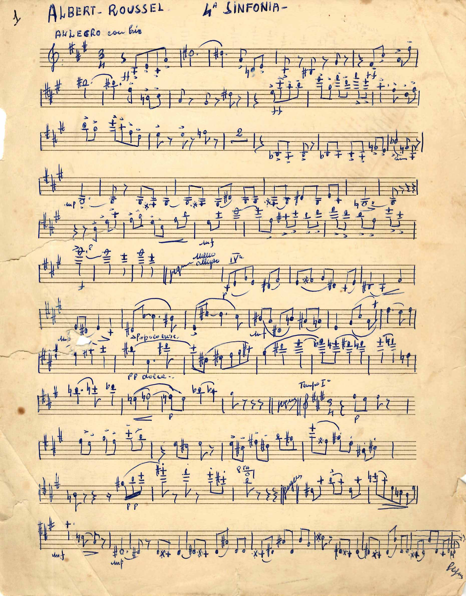 (Libro parti musicali senza titolo)